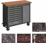 256-OS. T&Ouml;&Ouml;RIISTAK&Auml;RU T&Ouml;&Ouml;RIISTADEGA "SERIES L+WOOD" H1018MM ERGONOMIC VIGOR