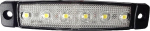 K&Uuml;LJETULI VALGE. PIKK. 6-LED 96X20X6.4MM 24V 560.07