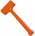 P&Otilde;RKEVABA KUMMIHAAMER "FULLRUBBER ORANGE" 1800G. 370MM JBM