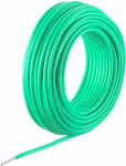 ELEKTRIJUHE ROHELINE 1X2.5MM&sup2; 10M M+