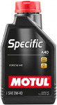 MOTUL SPECIFIC PORSCHE A40 0W40 A3 / B4 1L