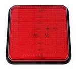 LED TAGATULI. KANDILINE 1-OS. PUNANE 100X100MM