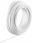 ELEKTRIJUHE VALGE 1X2.5MM&sup2; 10M M+