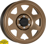 TERASVELG DAKAR HD BRONZE 7.0X17. 6X120 / 44 (74.6) (BZM) (ST) KG1000 FORD / VW
