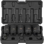8-OS. 1 / 2" PIKKADE 6-KANT L&Ouml;&Ouml;KPADRUNITE + 12-T&Auml;HIK OTSIKUTE KOMPL. 27-36MM & M14-M18 JBM