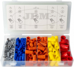 158-OS. JUHTME K&Uuml;BARKLEMMIDE (KORKKLEMM. NN. "RAKETT") KOMPLEKT. 0.5-10MM2 JBM*