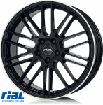 RIAL KIBO-X B 9.0X20. 5X112 / 43 (66.6) (BF) (PK / R14) KG1000 (MER)