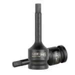 1 / 2" L&Ouml;&Ouml;KOTSIK KUUSKANT PIKK HEX 6MM / 78MM. CR-MO RIPUTUSPAKEND JBM