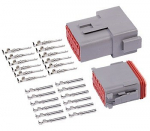 PISTIKUPESA+PISTIK DEUTSCH DT 12-PIN BLISTER 1TK M+