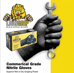 T&Ouml;&Ouml;KINDAD NITRIIL TUGEV. STRUKTUURNE. MUST XL 1TK (KARP 100TK) TRIUMF