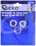 SAEKETTA V&Auml;HENDUSADAPTERID 3TK 22 / 20-16-12.7MM GEKO