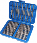 50-OS. KOMPL. TRELLIOTSIKUD 75MM PIKAD. RIST. HEX. TORX. T&Auml;HIK. SECURITY TRIUMF