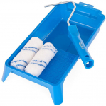 4-OS. MAALRITARVIKUTE KOMPL. MIKROFIIBER V&Auml;RVIRULLID+ALUSVANN GEKO