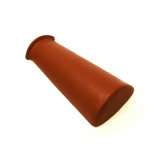 Eternit-aaltopellitiili, punainen harjakivi, p&auml;&auml;tylevyll&auml; 625 mm