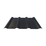 V&auml;rvitud eterniit laineplaat Fibrodah Modern must 625&times;1166 mm