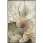 K&auml;sit&ouml;&ouml;viimistlusega seinapilt Petals 80x120 cm, raamiga