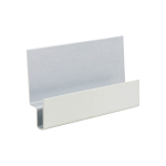 Värvitud alumiiniumist Cedral Click sillussprofiil C01 valge, 3000mm