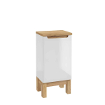 Tasapinnakapp SPACE SYSTEM B40, valge k&otilde;rgl&auml;ige, 40 cm, jalgadel