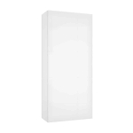 Seinakapp DUO A40, valge k&otilde;rgl&auml;ige, 40 cm, seinale kinnitatav