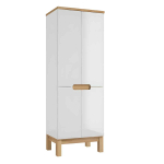 K&otilde;rge vannitoakapp SPACE SYSTEM C60, valge k&otilde;rgl&auml;ige, 60 cm, jalgadel