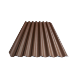 V&auml;rvitud eterniit laineplaat Eternit Agro pruun 1750&times;1130 mm