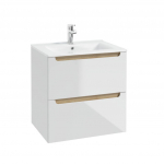 Valamukapp STILLA D60, valge k&otilde;rgl&auml;ige, 60 cm, seinale kinnitatav