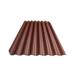 V&auml;rvitud eterniit laineplaat Eternit Agro kirsipunane 1750&times;1130 mm