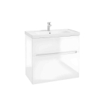 Sahtlitega valamukapp ROCK D80, valge, 80cm, seinale kinnitatav