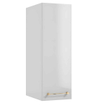 Seinakapp METRO SYSTEM C30, valge k&otilde;rgl&auml;ige, 30 cm, seinale kinnitatav