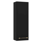 Seinakapp METRO SYSTEM C30, must matt, 30 cm, seinale kinnitatav