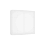 Seinakapp DUO A60, valge k&otilde;rgl&auml;ige, 60 cm, seinale kinnitatav