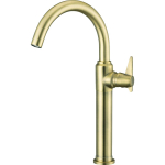 Harjatud vask valamusegisti Deante Temisto 37.3 cm, messing
