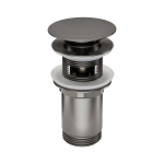 Titaanium valamu &auml;ravoolupesa Click s&uuml;steemiga 1 1/4"