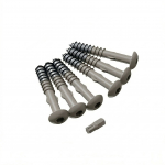 V&auml;rvitud Cedral voodrilaua kruvid 4,8 x 38 mm C52 P&auml;rlihall, 100 tk