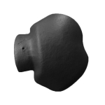 Eternit laineplaadi Y-profiil harjakivi must