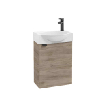 Uksega valamukapp FARO D40, Rockfordi p&auml;hkli dekoor, 40 cm, seinale kinnitatav