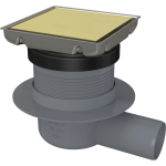 Du&scaron;itrapp koos &auml;ravoolu ja &uuml;mberp&ouml;&ouml;ratava kattega 13 cm, Deante harjatud kuld