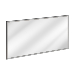 Peegel ALICE, grafiit, 68 cm, seinale kinnitatav