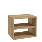 Avatud valamukapp EMPOLI OPEN D60, kuldtamme dekoor, 60 cm, seinale kinnitatav