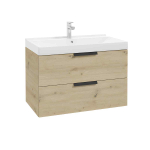 Sahtlitega valamukapp FARO D80, artisan tamme dekoor, 80 cm, seinale kinnitatav