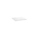 T&ouml;&ouml;tasapind 50x46x1.8 cm Foria Blanco, valge tehiskivi