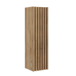 Ustega vannitoakapp DELANO C32, tamme imitatsioon, 125 &times; 34 cm, seinale kinnitatav