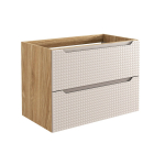 Valamukapp LUXOR BEIGE, &otilde;litatud tamm beež, 80 cm, seinale kinnitatav