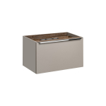 Valamukapp SANTA FE TAUPE, hall, 80 cm, seinale kinnitatav