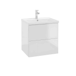 Sahtlitega valamukapp FARO D50, valge k&otilde;rgl&auml;ige, 50 cm, seinale kinnitatav