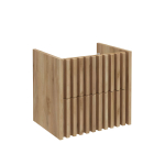 Sahtlitega valamukapp DELANO D60, tamme imitatsioon, 60 cm, seinale kinnitatav