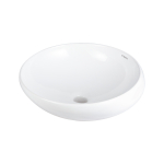 Pinnapealne valamu Alpinia 41x18.2 cm, valge keraamika