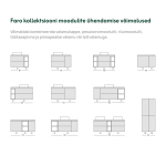 Sahtlitega valamukapp FARO D60, artisan tamme dekoor, 60 cm, seinale kinnitatav