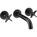 Must seinapealne valamusegisti Deante Temisto II 19.8 cm, messing