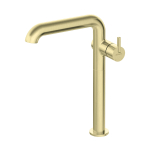 Harjatud kuld valamusegisti Deante Silia 30.5 cm, messing